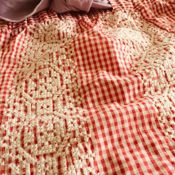NEW Red Gingham Tube Top - Picture 2 of 6
